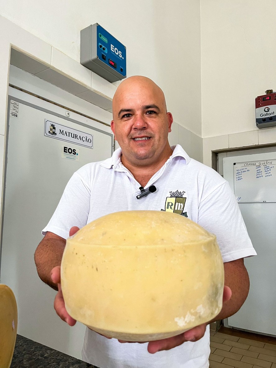 Carlos Henrique Lamim, produtor de queijos premiados