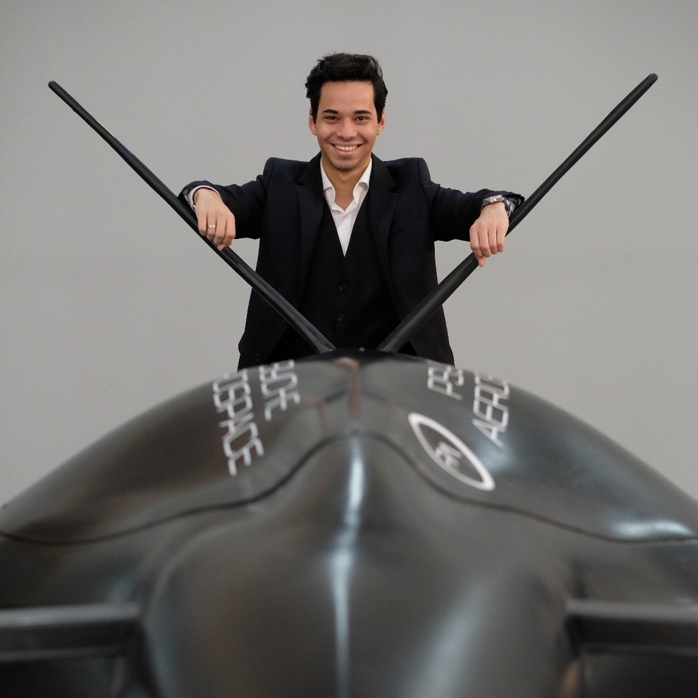 Gabriel Leal, CEO da Psycue Aerospace — Foto: Divulgação