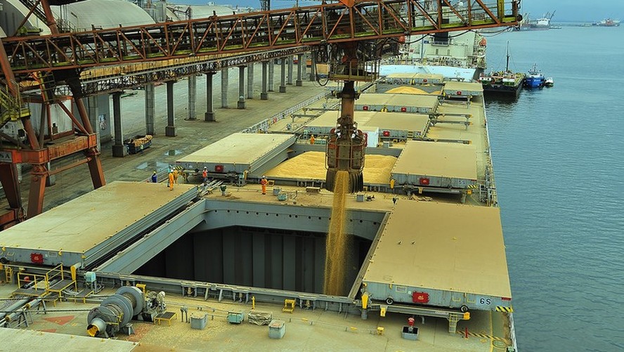 Preço da soja subiu pelo segundo dia consecutivo em Paranaguá