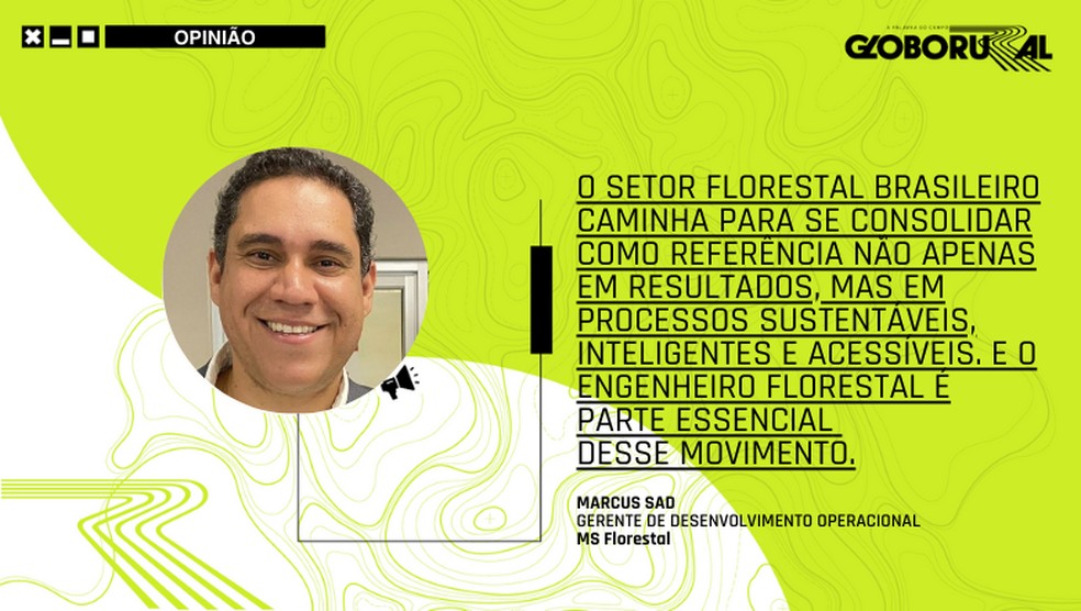 Marcus Sad MS Florestal — Foto: Globo Rural