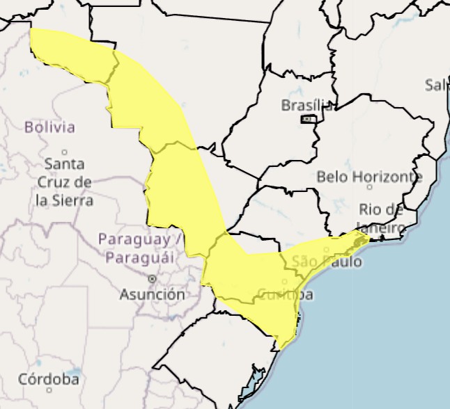 Tempo vira e final de semana tem frio e chuvas no Centro-Sul; veja previsão