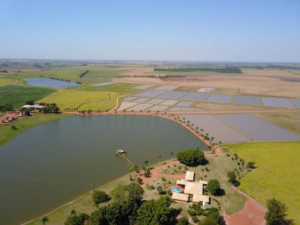 A fazenda Analu está localizada em Dourados, no Mato Grosso do Sul