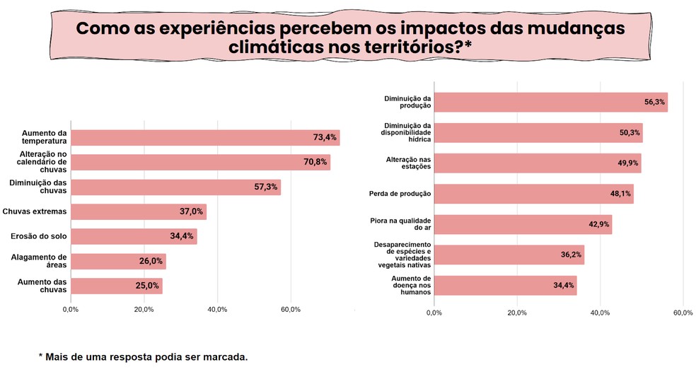 Estudo sobre impacto das mudanças climáticas sobre a agroecologia — Foto: Divulgação