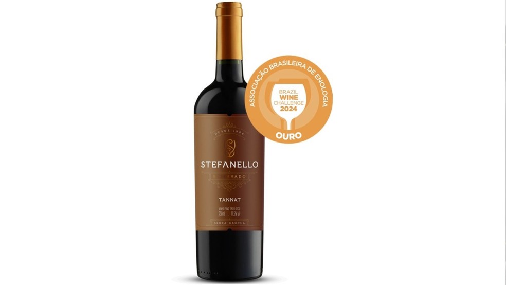 Stefanello Tannat — Foto: Divulgação/Stefanello Vinhos