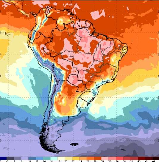Onda de calor atinge Brasil e temperaturas podem chegar a 40 °C
