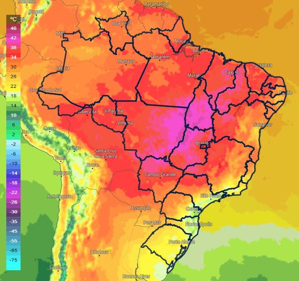 Quando acaba a onda de calor? Nova frente fria já tem data para chegar