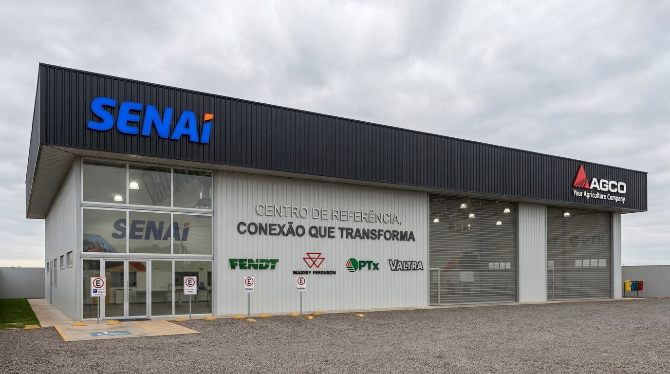 AGCO e Senai inauguram centro de treinamento para técnicos de máquinas agrícolas