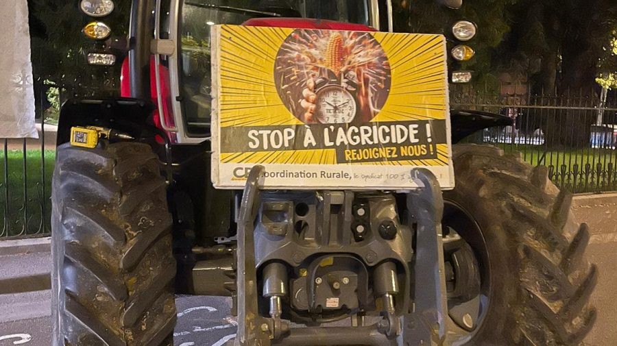 Agricultores franceses são impedidos de bloquear Paris para manifestação