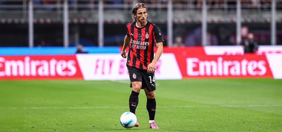Luka Modrić, da Croácia e do Milan, cresceu em um pequeno vilarejo rural — Foto: AC Milan