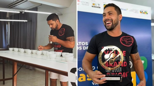 Mineiro vence competição e se torna melhor provador de café do Brasil