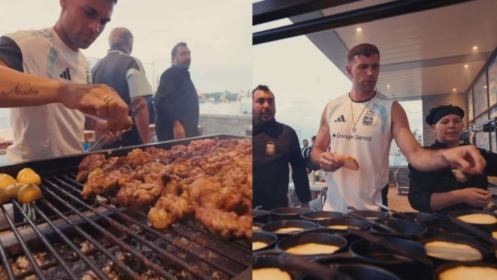 Com 500 quilos de carne na bagagem, Argentina mantém ritual de churrascos na Copa
