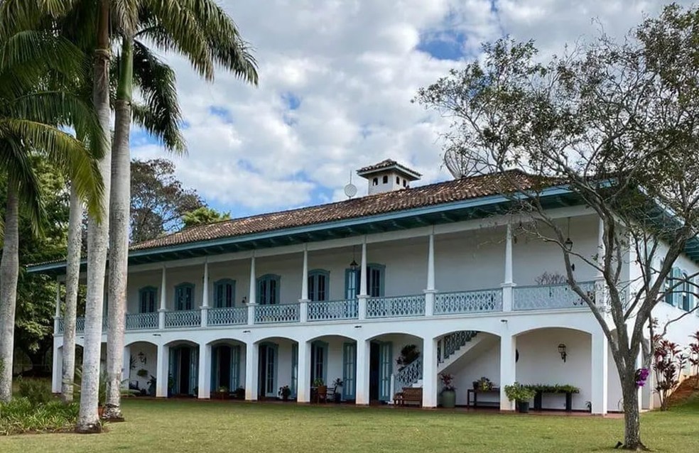 A fazenda da Ana Maria fica no interior de São Paulo — Foto: Reprodução