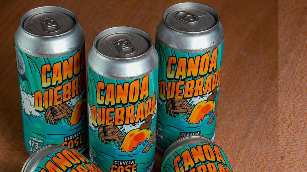 Cerveja Canoa Quebrada da 277 Craft Beer — Foto: Divulgação/277 Craft Beer