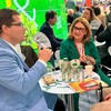 Negociações de produtores do agroBR na feira Fruit Attraction, em Madri - Divulgação