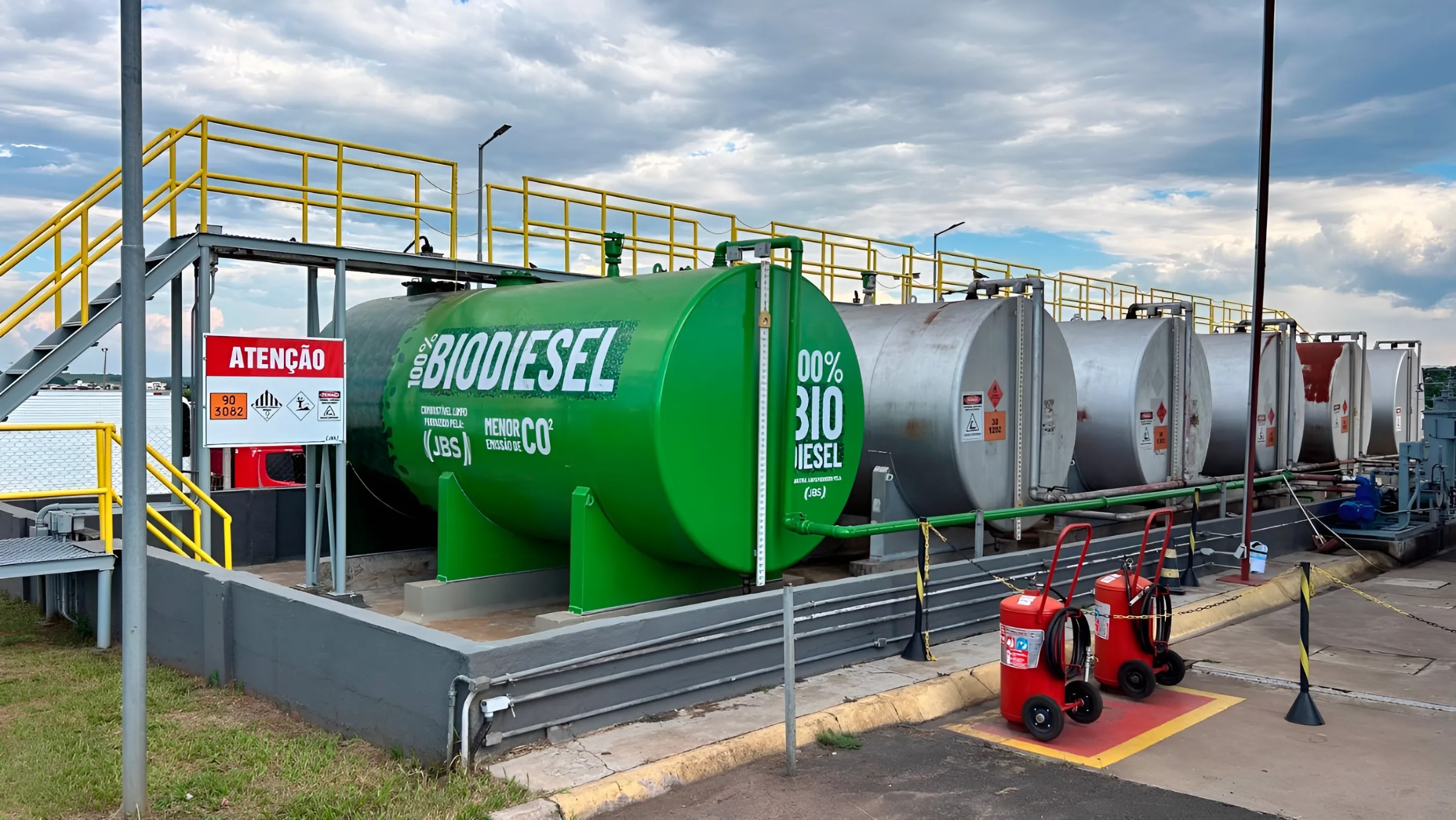 Biopower transformou 11,3 milhões de litros de óleo de cozinha em biodiesel em 2025