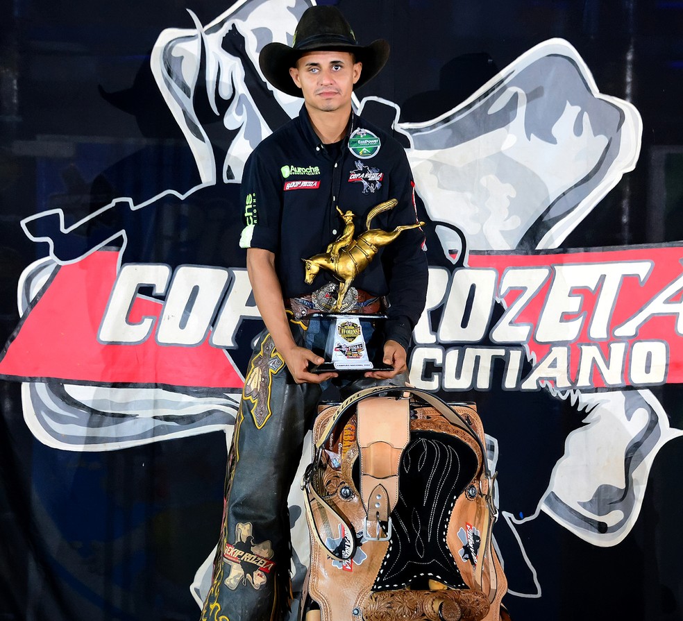 Felipe Mariano, Campeão Nacional Copa Rozeta Cutiano 2024 — Foto: Fernando Santos