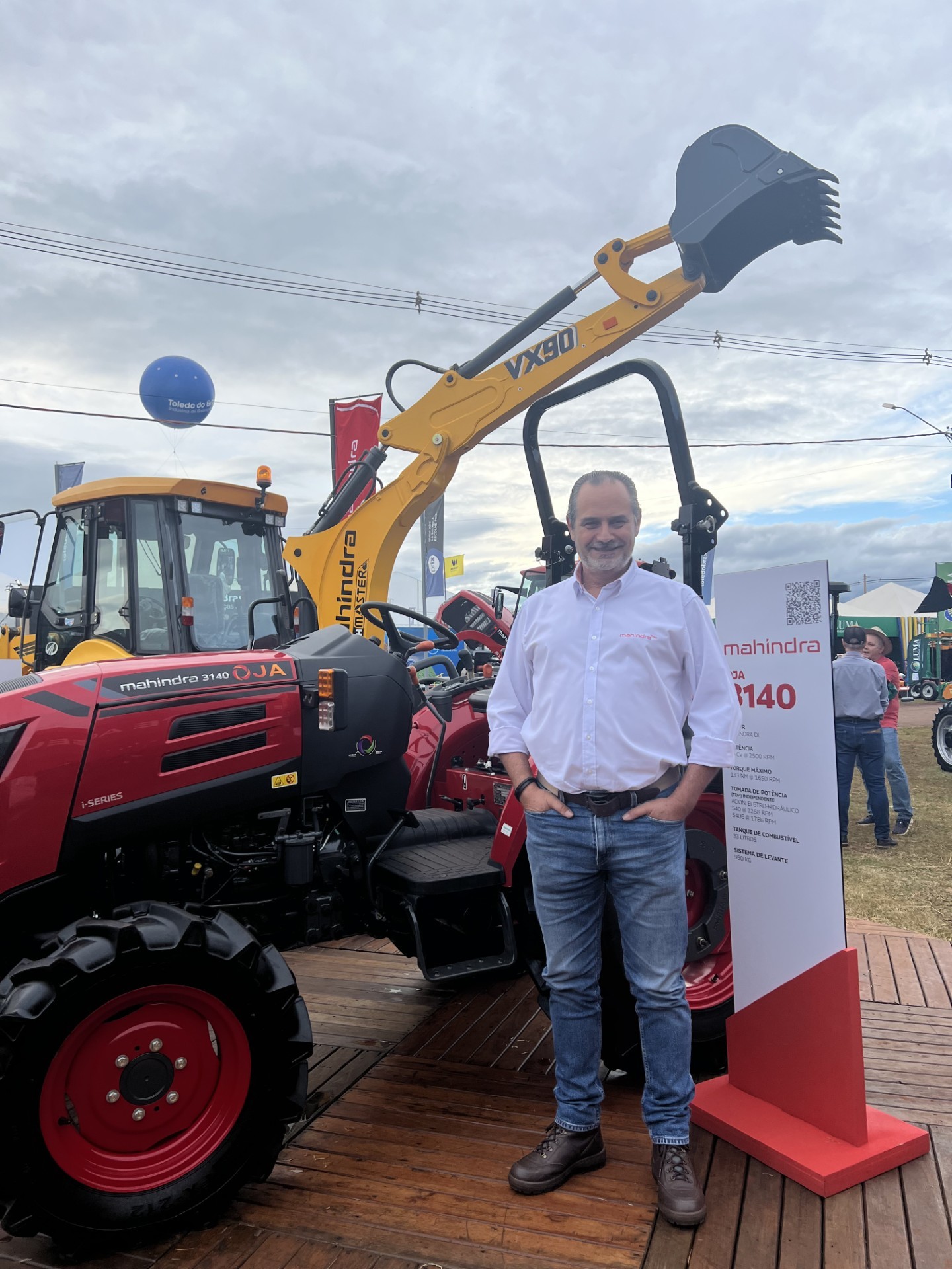 Em menos de 10 anos, vendas da Mahindra crescem quase 15 vezes