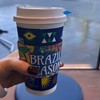 Copo de café distribuído pela Luckin Coffee em dezembro - Divulgação