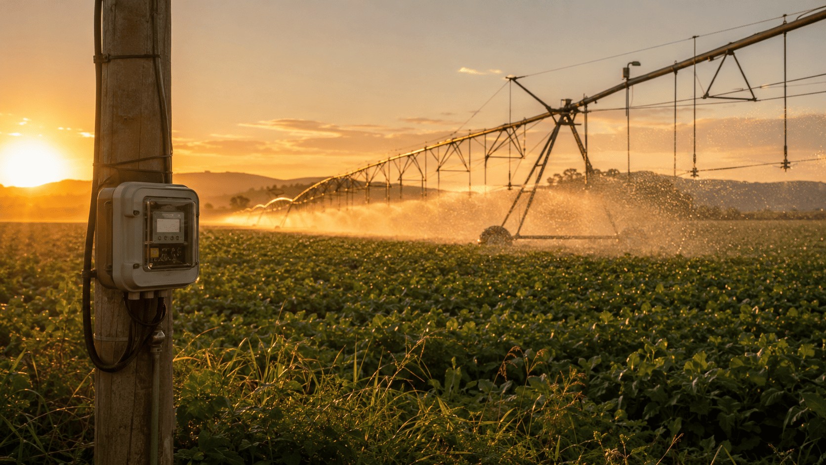 Flexibilização da tarifa rural muda a gestão de energia na irrigação