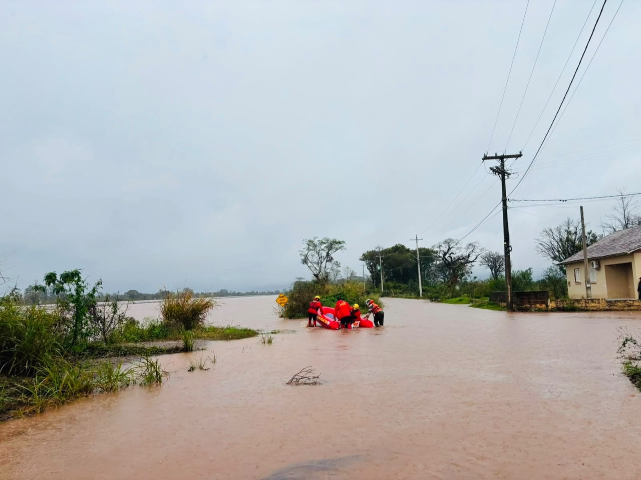 Chuvas causam estragos em lavouras do Rio Grande do Sul