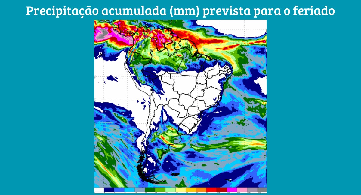 Feriado prolongado terá frio e chuvas no Brasil; veja a previsão