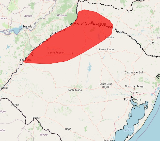 Brasil tem alerta vermelho para tempestades; veja onde