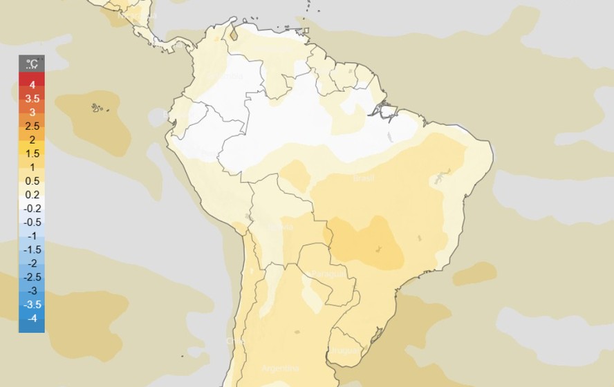 Previsão do tempo para julho: veja como será o clima no Brasil neste mês