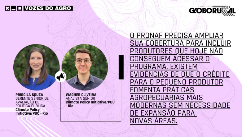 Por uma agricultura familiar inclusiva e sustentável: os desafios da política pública