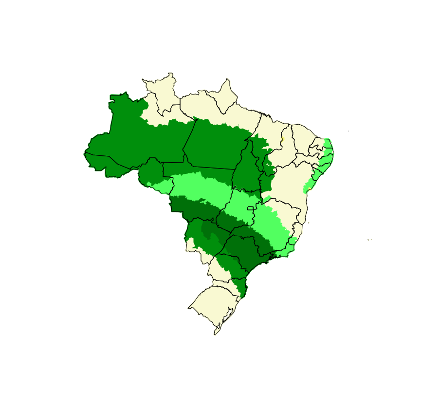 Semana começará com chuvas e queda de temperaturas no Centro-Sul