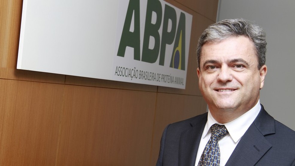 Ricardo Santin, presidente da ABPA: “O que vai determinar se o Brasil continuará a exportar ovo para os EUA ou não, mesmo com tarifa, é o preço do ovo local” — Foto: Divulgação/ABPA