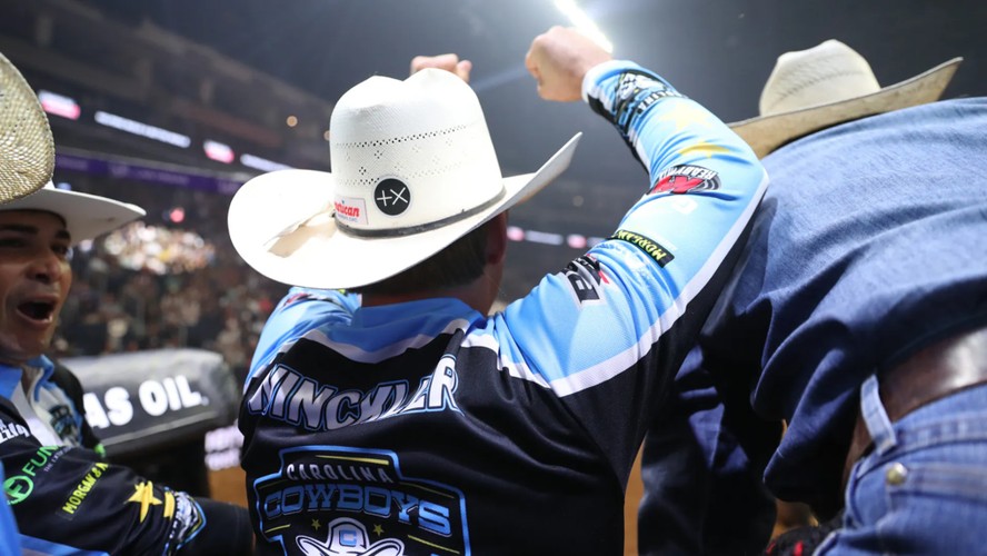 Time de americanos lidera com folga a PBR Team Series 2024