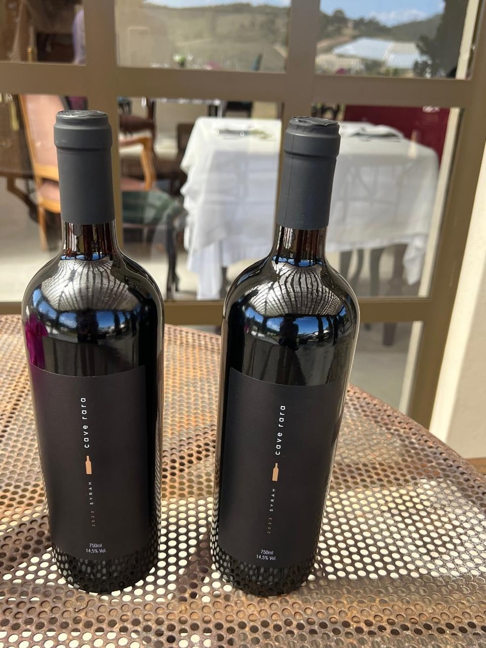 Vinhos produzidos pela família Vervloet  — Foto: Eliane Silva/Globo Rural