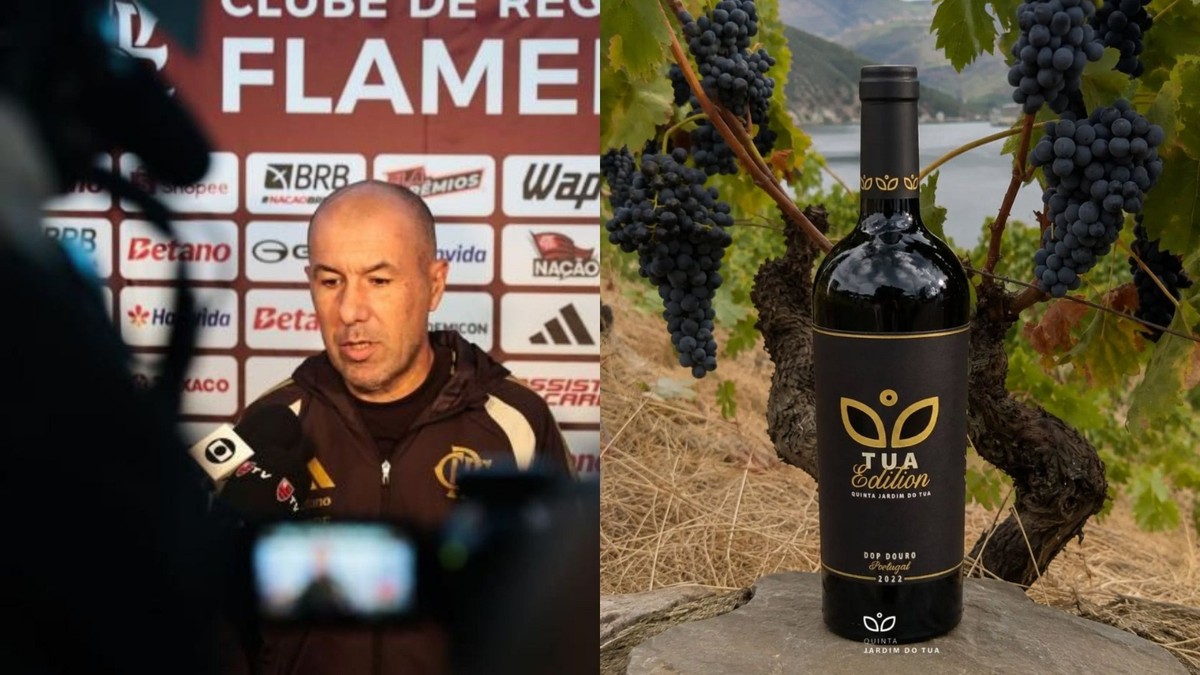 Conheça a produção de vinhos e azeite do técnico do Flamengo em Portugal