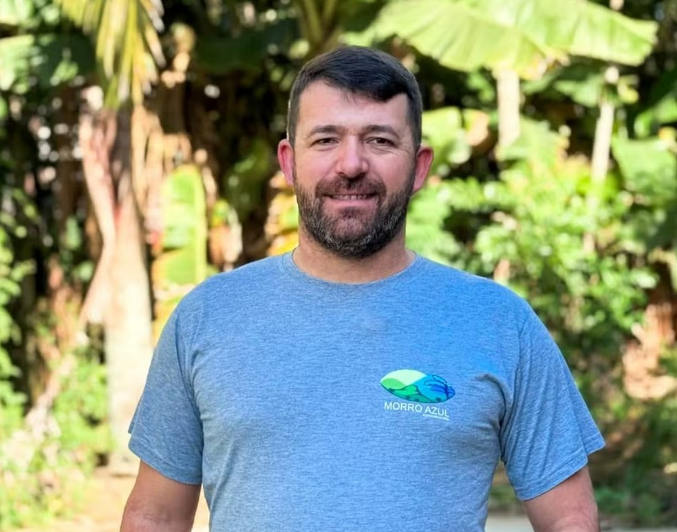 Marcelo Nunes Vieira foi um dos primeiros a apostar no plantio da juçara — Foto: Divulgação